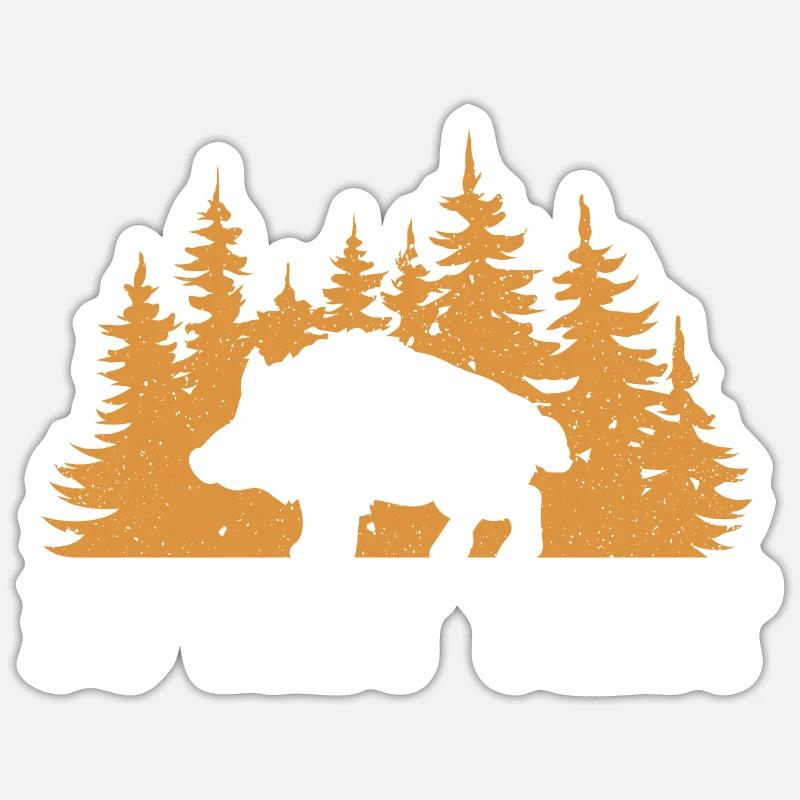 J’appâterais ça - Sticker taille S (10 x 10 cm) - blanc mat