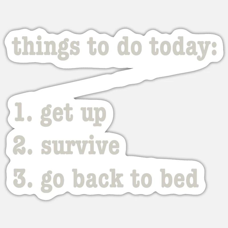 Checklist Sticker Größe S (10 x 10 cm)