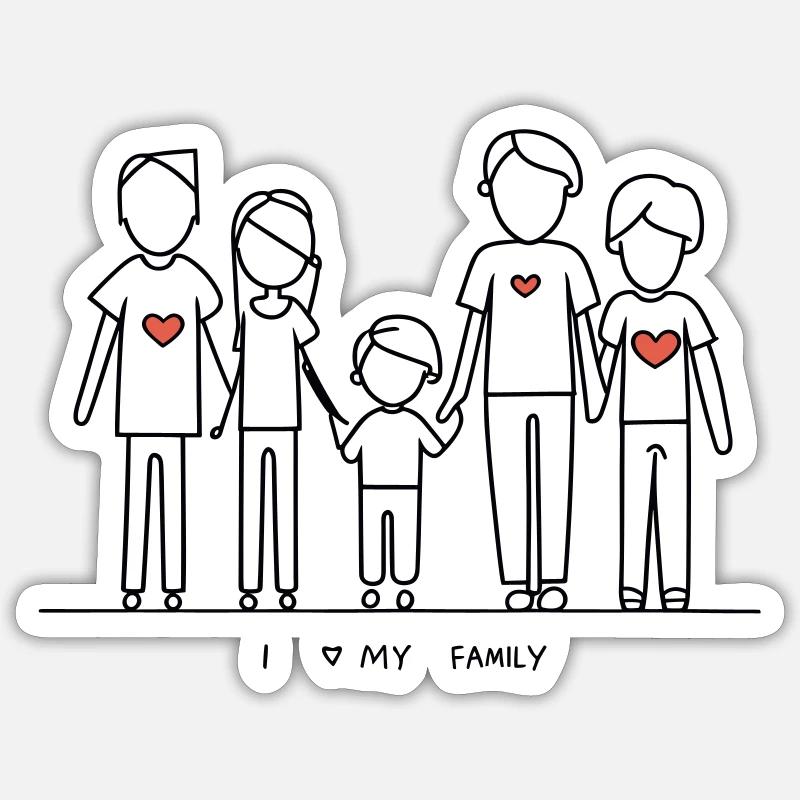 Sticker taille S (10 x 10 cm) - 
