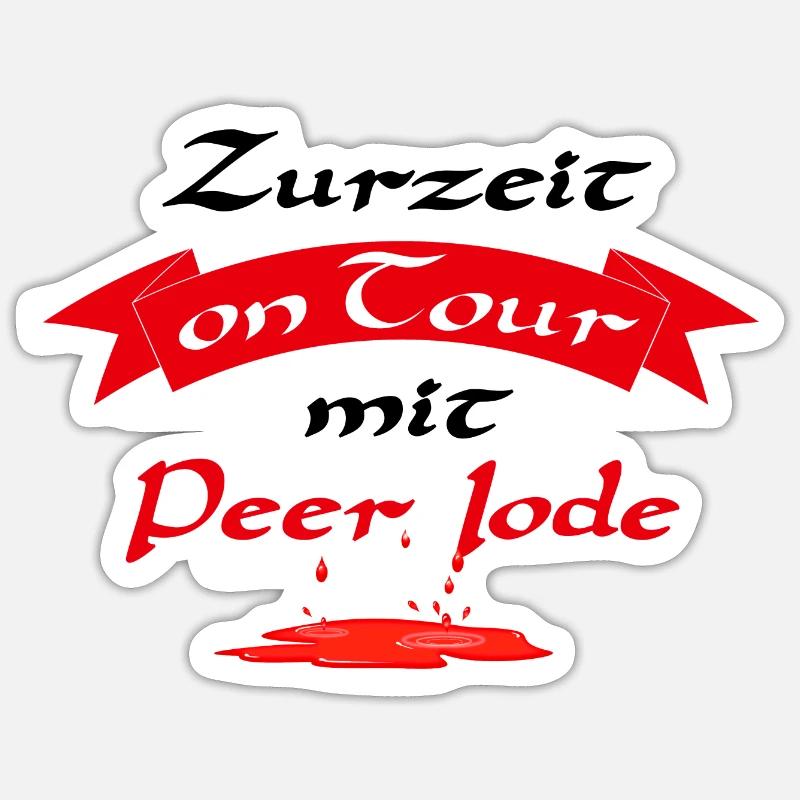 Periode - Peer Iode Sticker Größe S (10 x 10 cm)