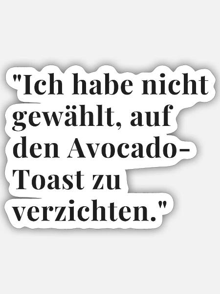 Popkultur und Referenzen - Sticker Größe S (10 x 10 cm) - Mattweiß
