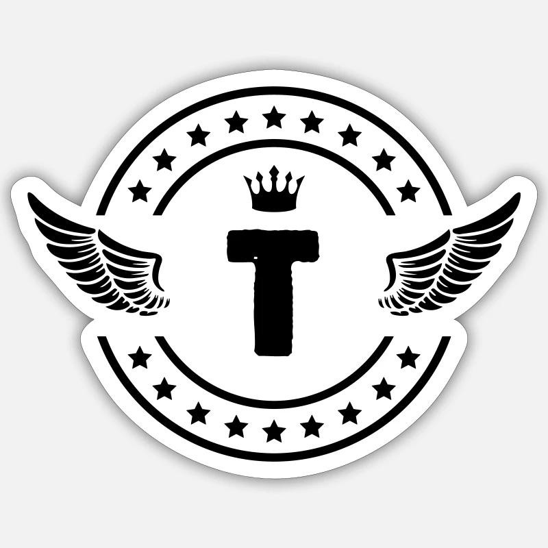 Escudo de armas T Pegatina