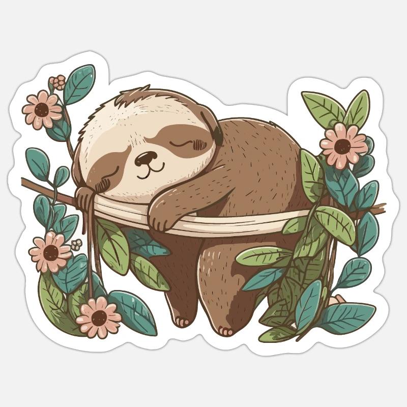 Pendre - Sticker taille S (10 x 10 cm) - blanc mat