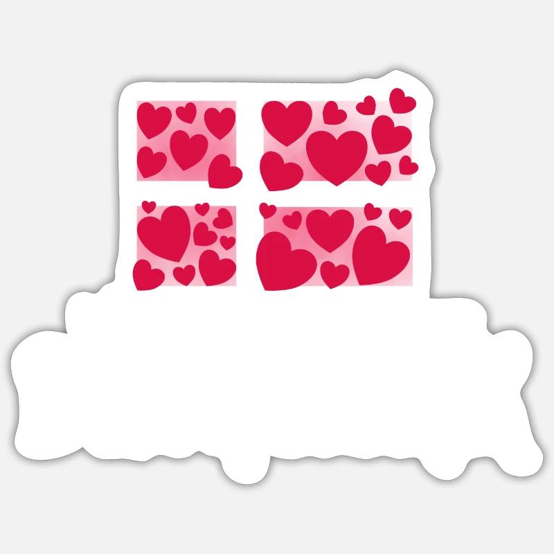 Sticker Größe S (10 x 10 cm) - 