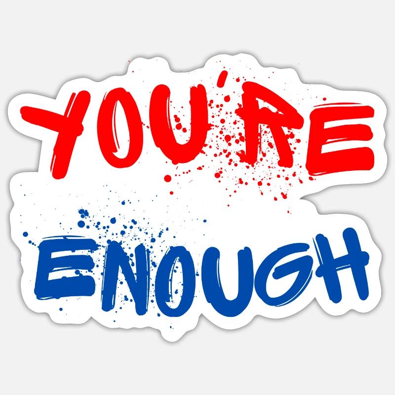 Des graffitis expressifs avec des éclaboussures de peinture Sticker taille S (10 x 10 cm)