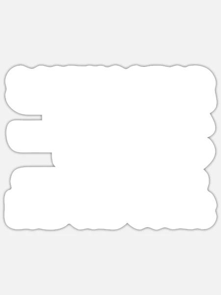 Schwester und Tante - Sticker Größe S (10 x 10 cm) - Mattweiß