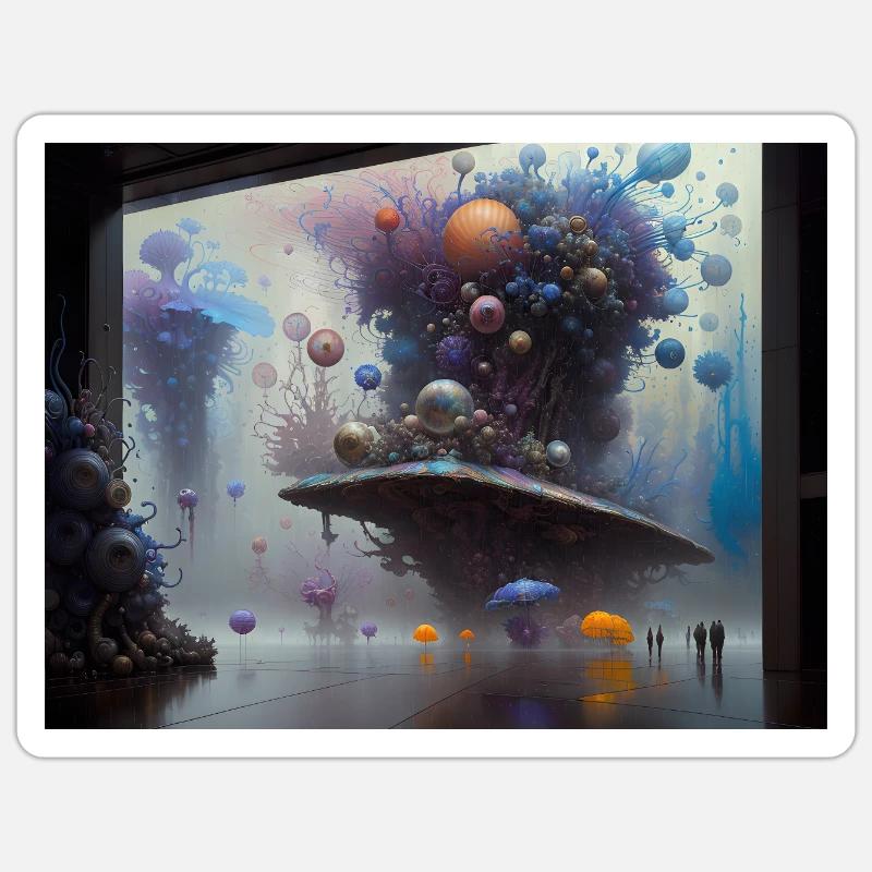 Reise in Actarus #20 Sticker Größe S (10 x 10 cm)