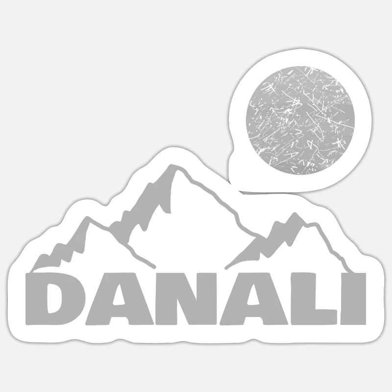 Geschenk für Danali - Sticker Größe S (10 x 10 cm) - Mattweiß