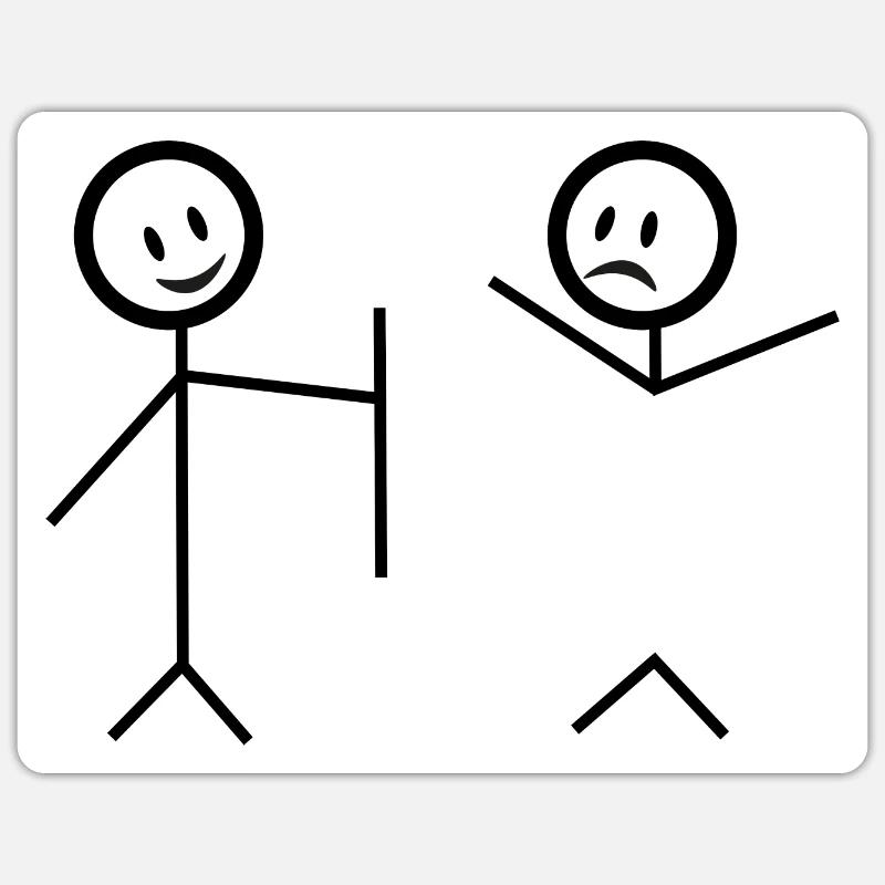 Sticker Größe S (10 x 10 cm) - 
