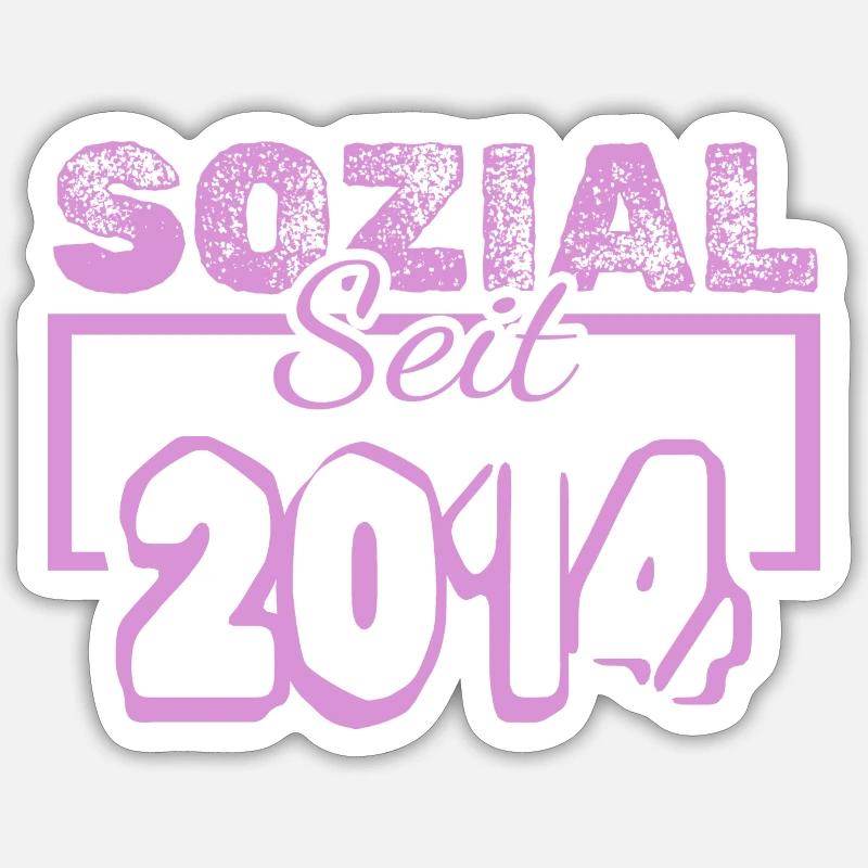 Sticker Größe S (10 x 10 cm) - 