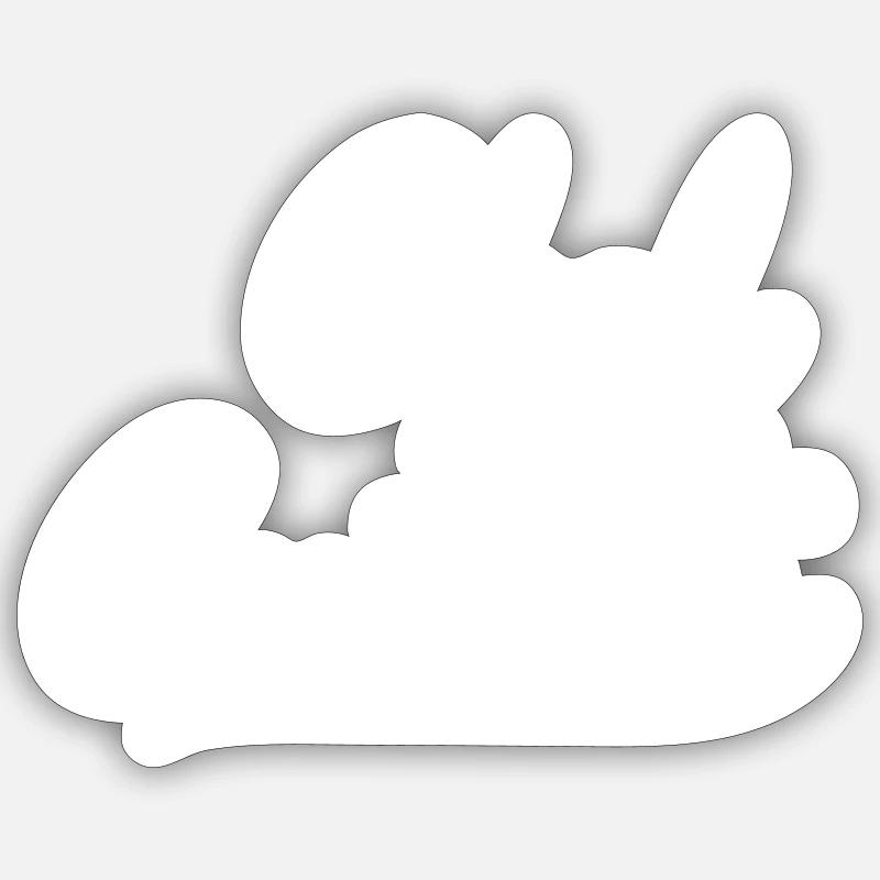Chef de Cuisine - Sticker size S (10 x 10 cm) - white matte