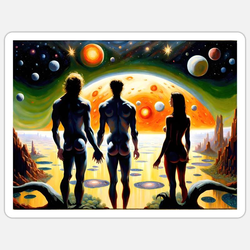 Sticker taille S (10 x 10 cm) - 