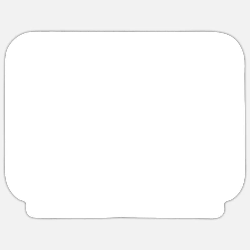 Microwave Hand Drawn - Sticker size S (10 x 10 cm) - white matte