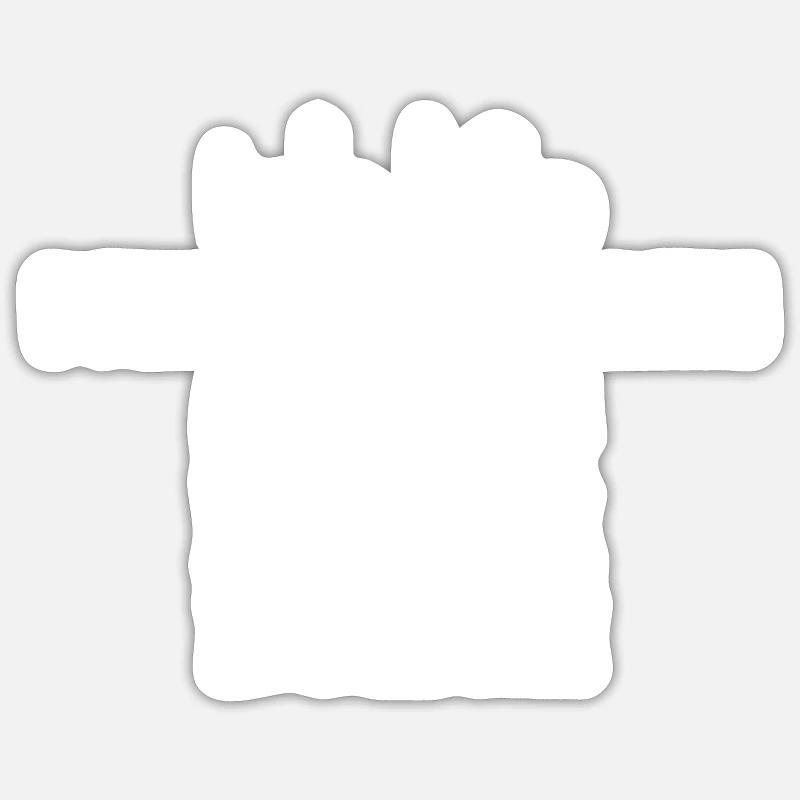 Pflegefachmann als Beruf - Sticker Größe S (10 x 10 cm) - Mattweiß