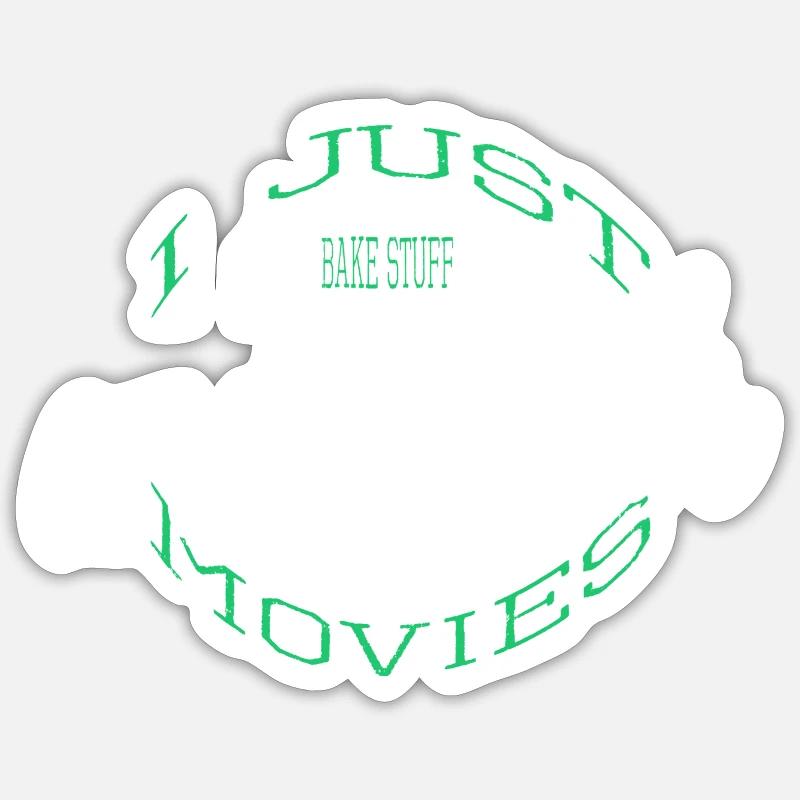 baker gift idea christmas present cupcake beach Sticker Größe S (10 x 10 cm)