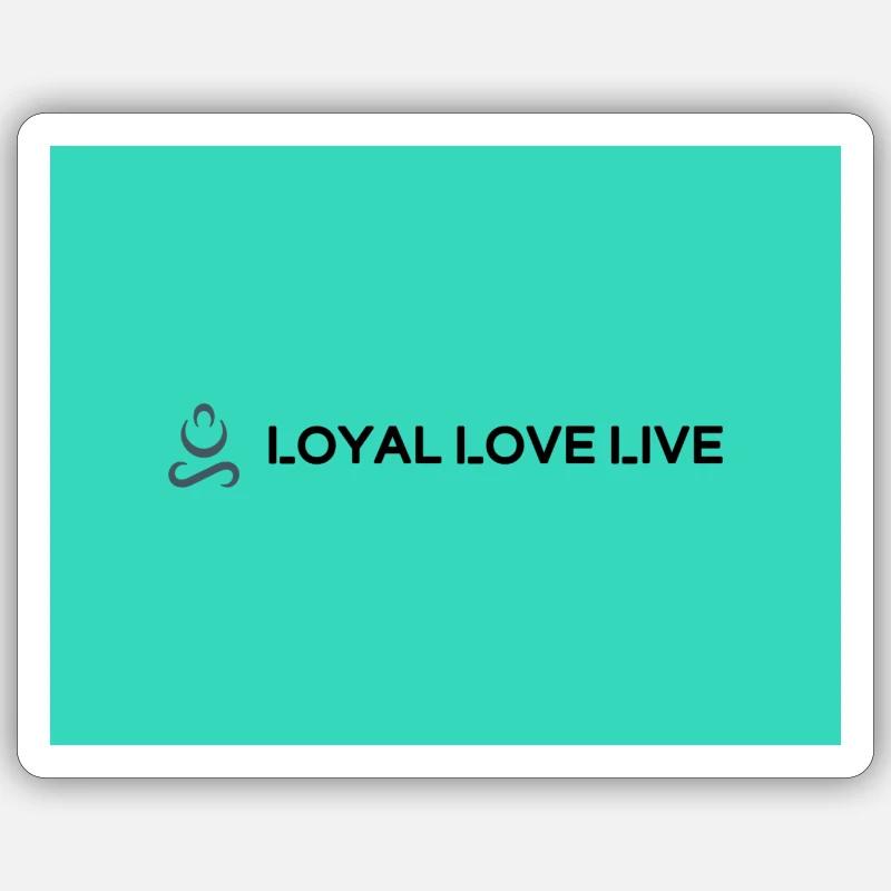 160885995 - Sticker Größe S (10 x 10 cm) - Mattweiß