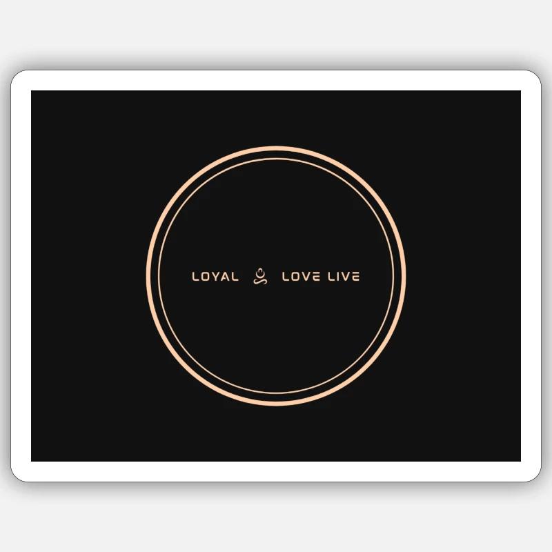 Sticker Größe S (10 x 10 cm) - 