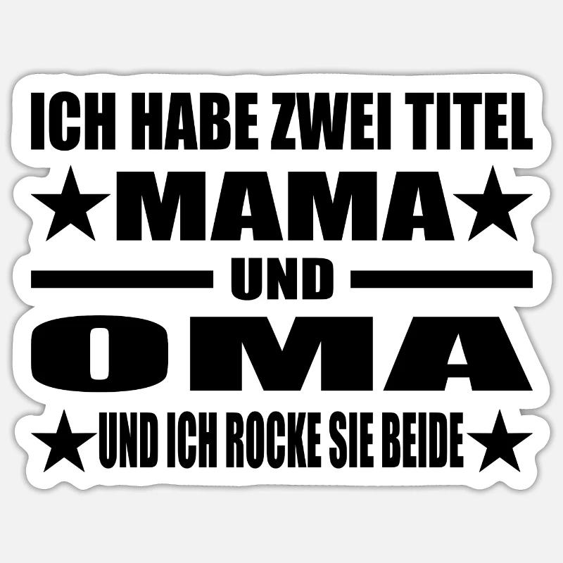 Sticker Größe S (10 x 10 cm) - 