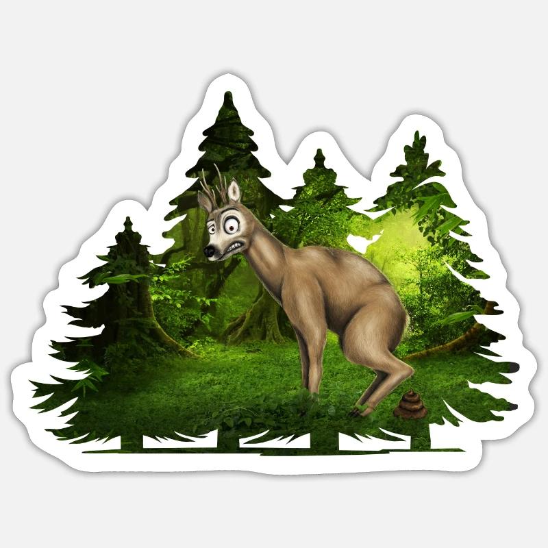 OPEN AIR SHIT Sticker Größe S (10 x 10 cm)