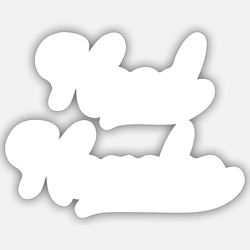 Sticker size S (10 x 10 cm) - 