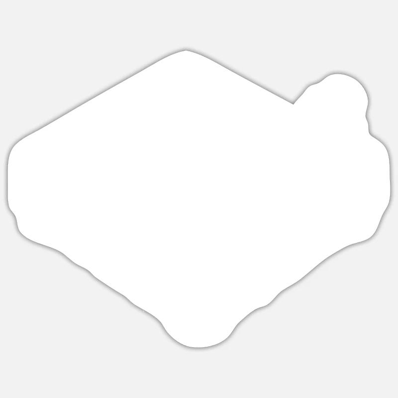 Électrophone - Sticker taille S (10 x 10 cm) - blanc mat
