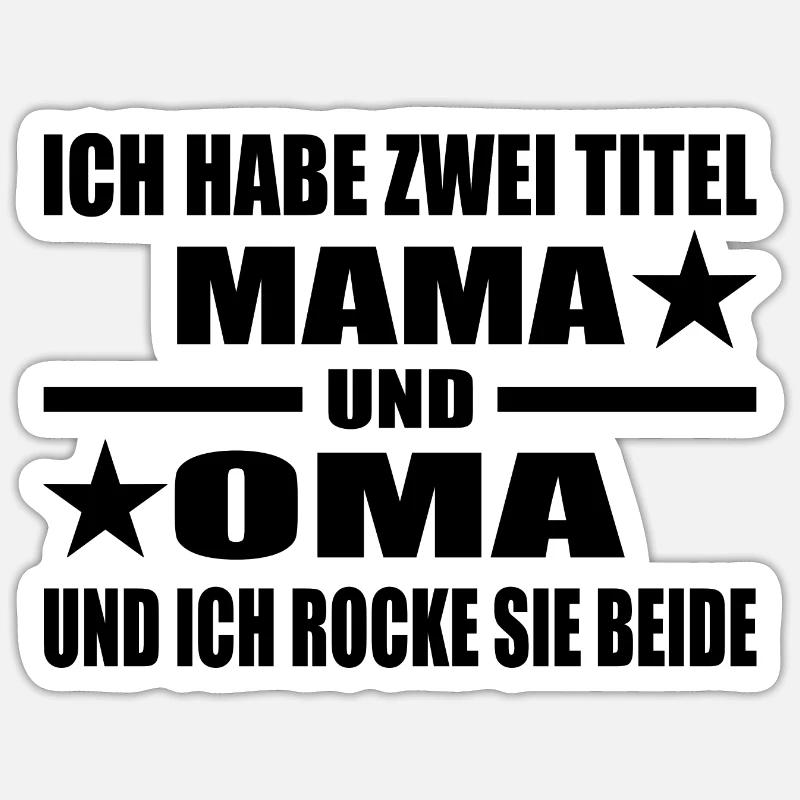 Sticker Größe S (10 x 10 cm) - 