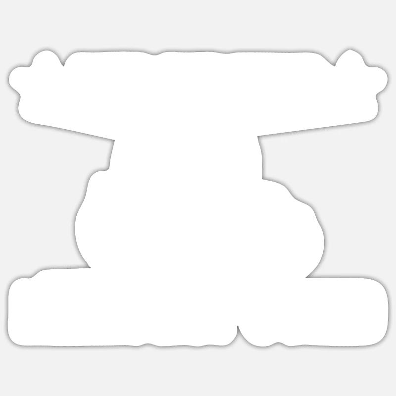 Sticker Größe S (10 x 10 cm) - 