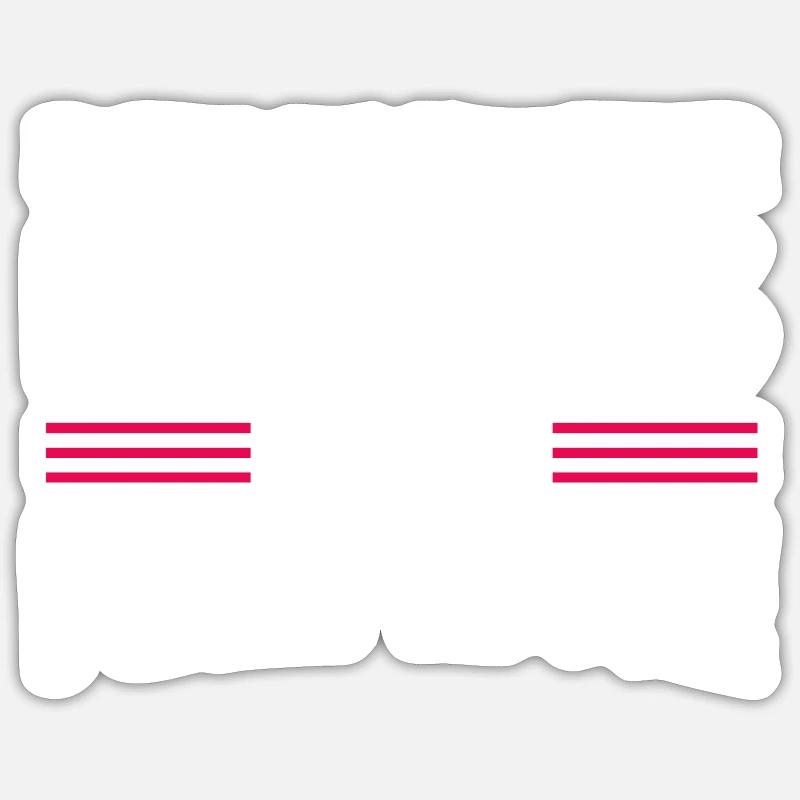 Charpentier de construction Amériques blagues - Sticker taille S (10 x 10 cm) - blanc mat