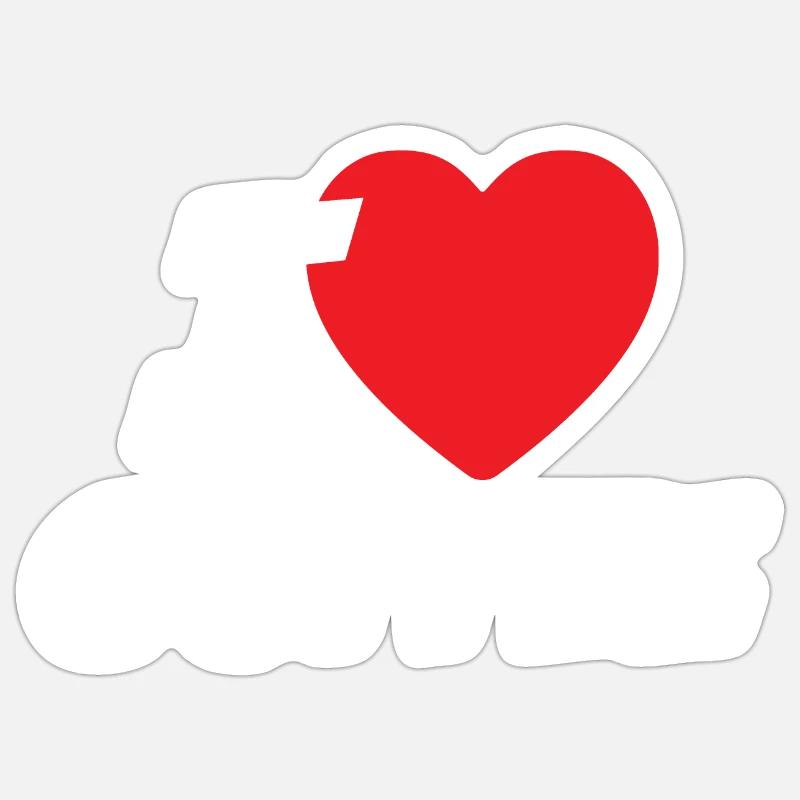 Sticker Größe S (10 x 10 cm) - 