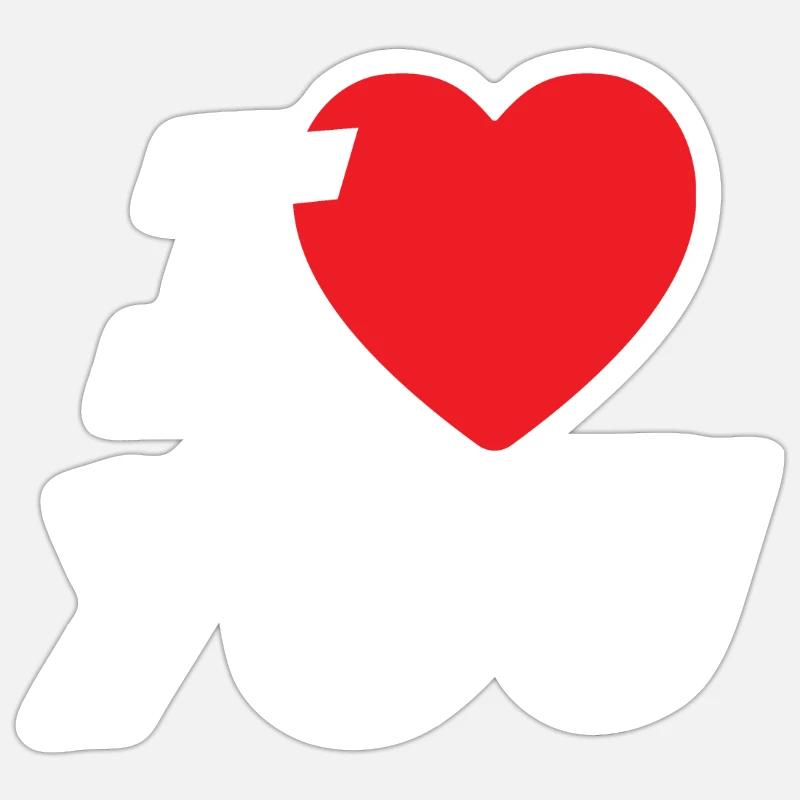 Sticker Größe S (10 x 10 cm) -