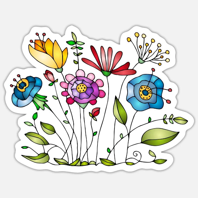 Sticker taille S (10 x 10 cm) - 