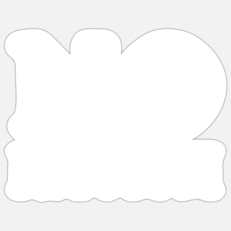 No racism - Sticker taille S (10 x 10 cm) - blanc mat