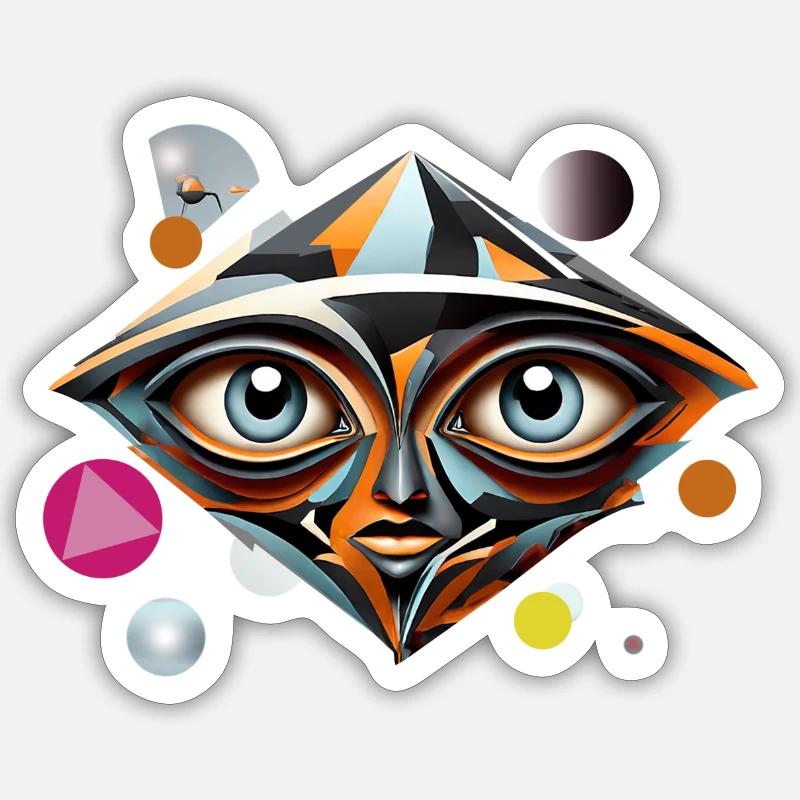 Sticker Größe S (10 x 10 cm) - 