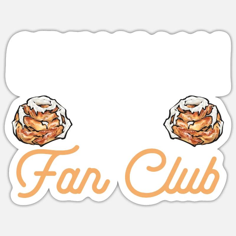 Cinnamon roll Sticker size S (10 x 10 cm)