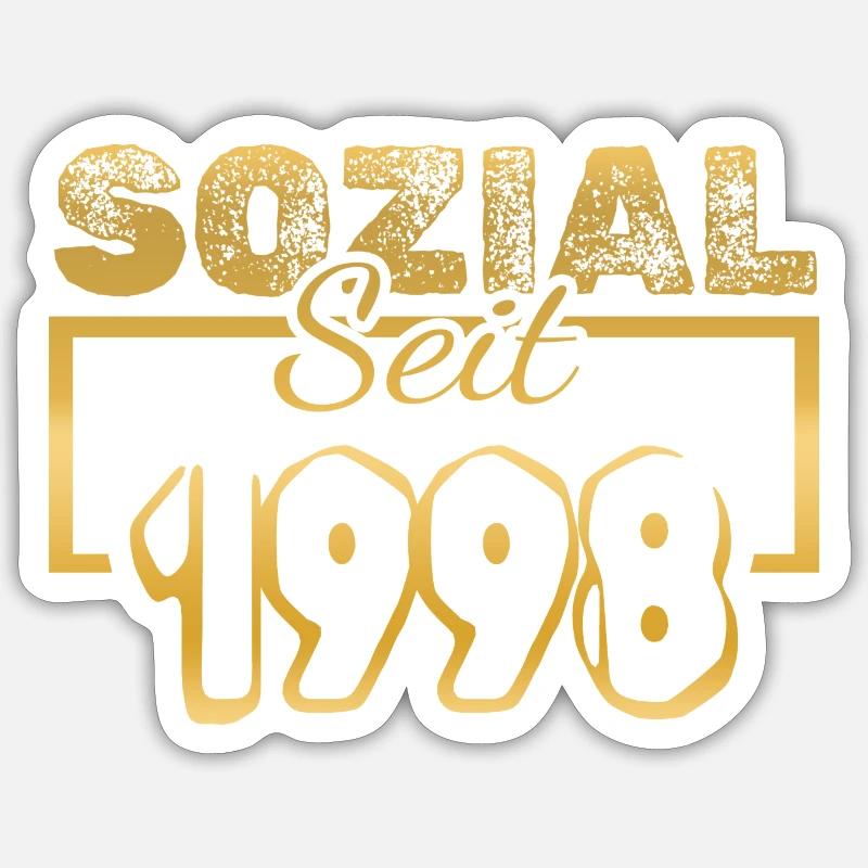 Sticker Größe S (10 x 10 cm) - 