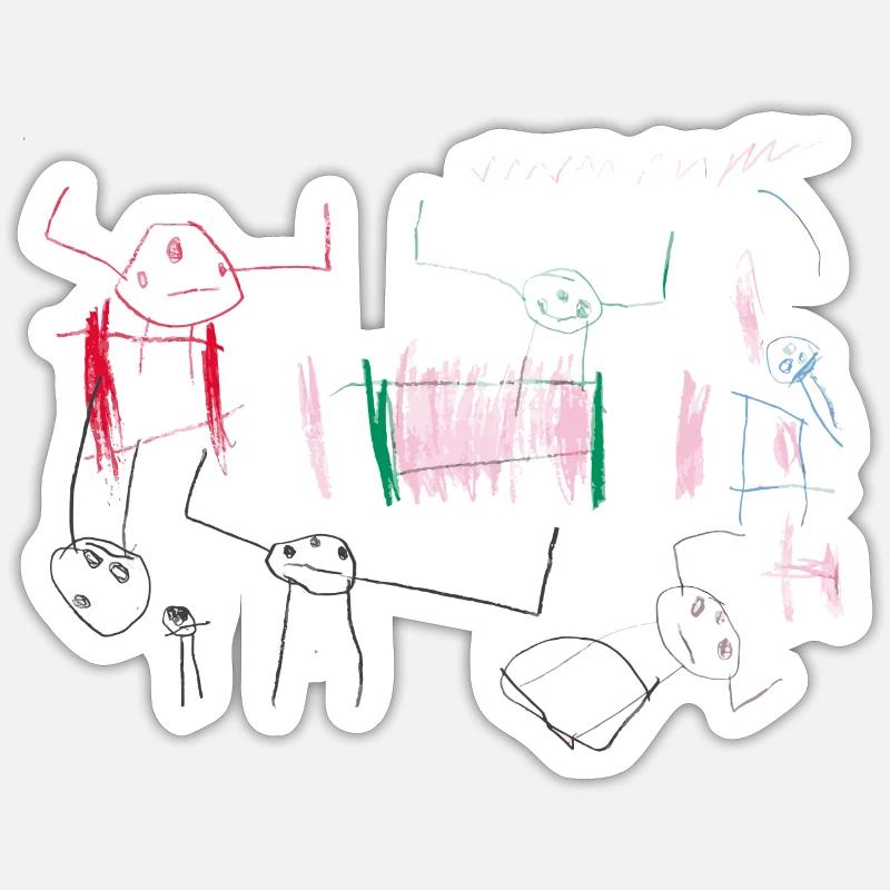 Sticker formato S (10 x 10 cm) - 