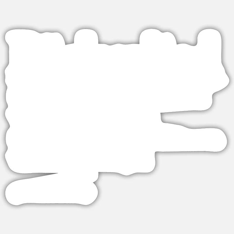 Ode an den Bäcker Sticker Größe S (10 x 10 cm)