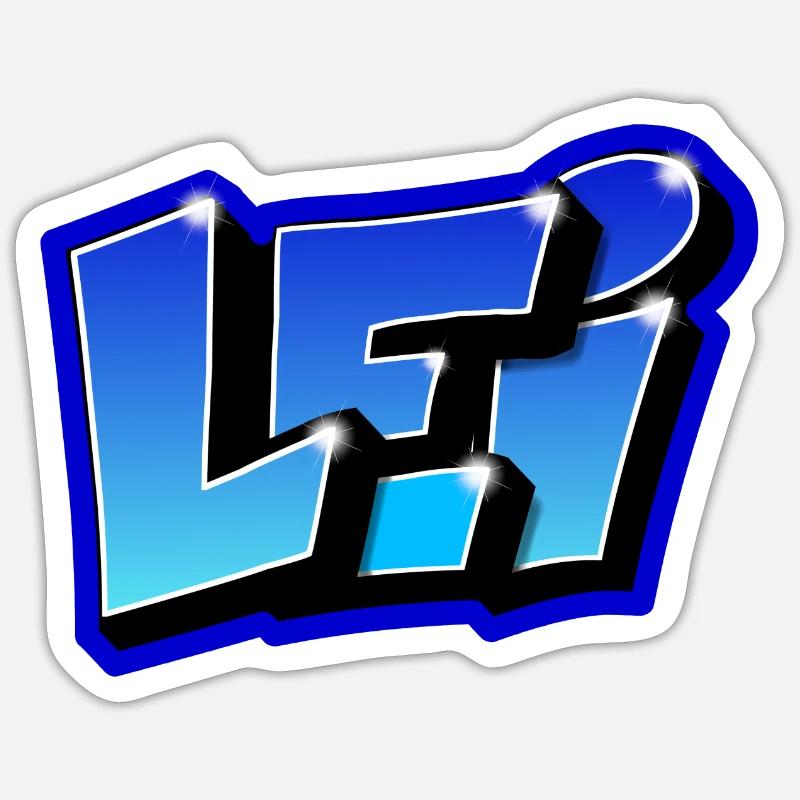 Graffiti Name LEI Printable on All by maxl Sticker size S (10 x 10 cm)