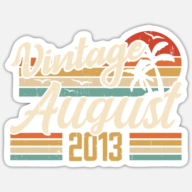 August 2013 Anniversary 2013 - August Legends Gift Sticker size S (10 x 10 cm)