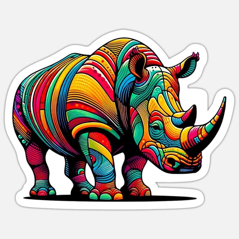 Sticker taille S (10 x 10 cm) - 