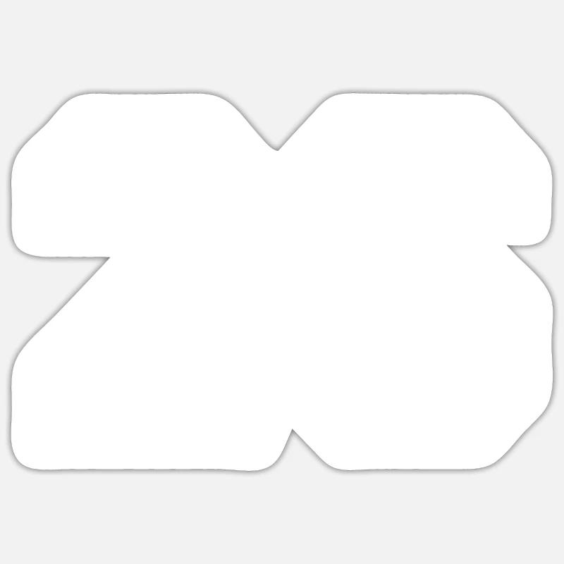 26 - Sticker taille S (10 x 10 cm) - blanc mat