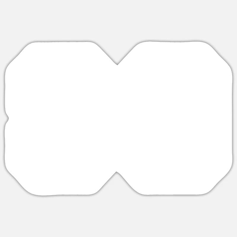89 - Sticker taille S (10 x 10 cm) - blanc mat