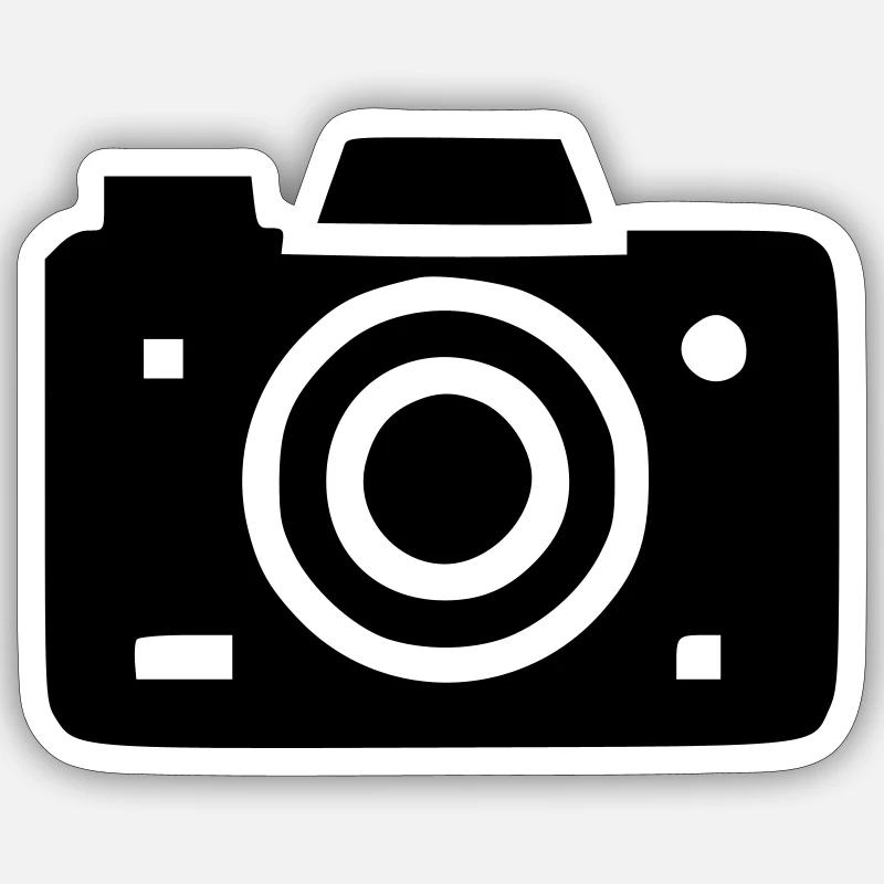 Camera Sticker size S (10 x 10 cm)
