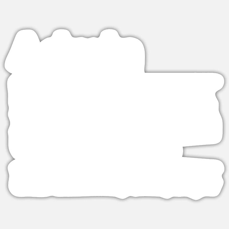 Admin - Sticker taille S (10 x 10 cm) - blanc mat
