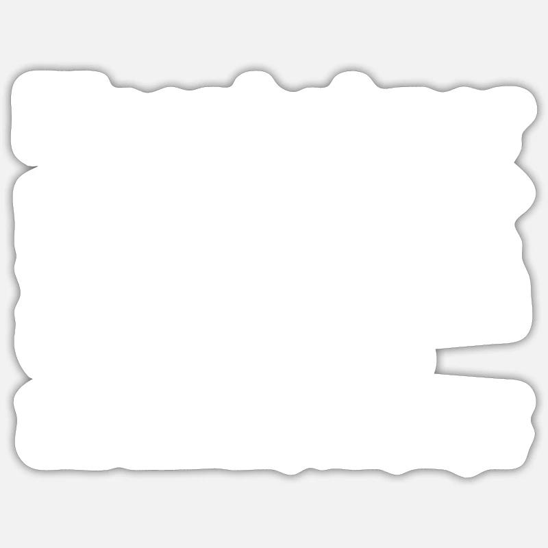 Railroader - Sticker size S (10 x 10 cm) - white matte