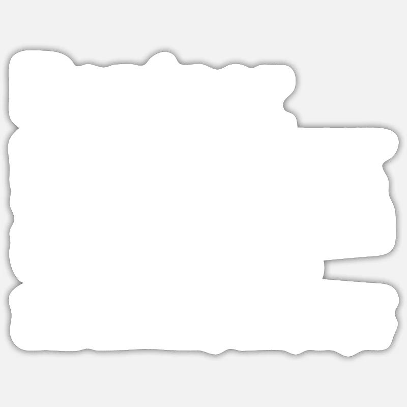 Retraité Sticker taille S (10 x 10 cm)
