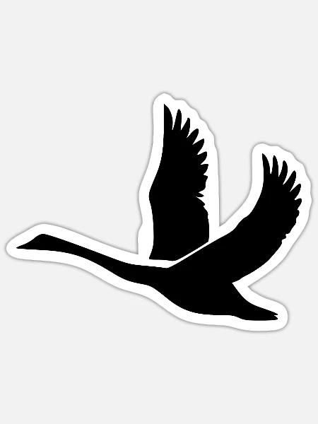  - Sticker size S (10 x 10 cm) - white matte