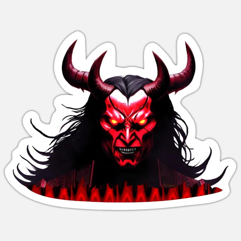 Devil Zone 13 Sticker Größe S (10 x 10 cm)