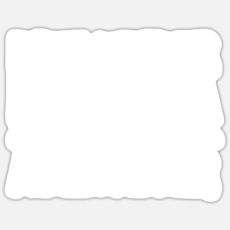 Père de 3 enfants - Sticker taille S (10 x 10 cm) - blanc mat