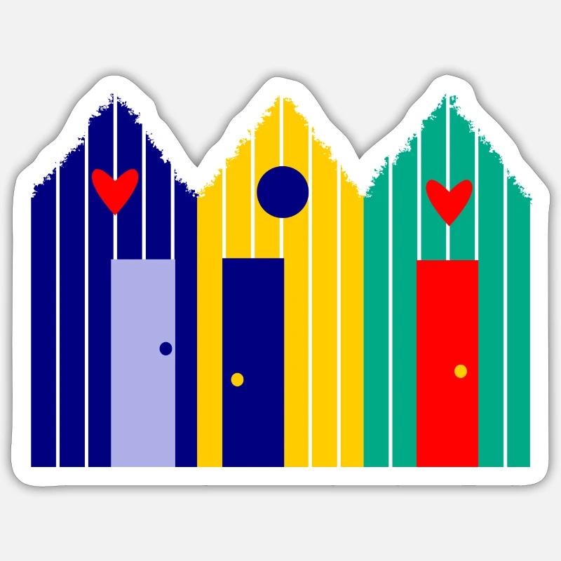 Sticker taille S (10 x 10 cm) - 